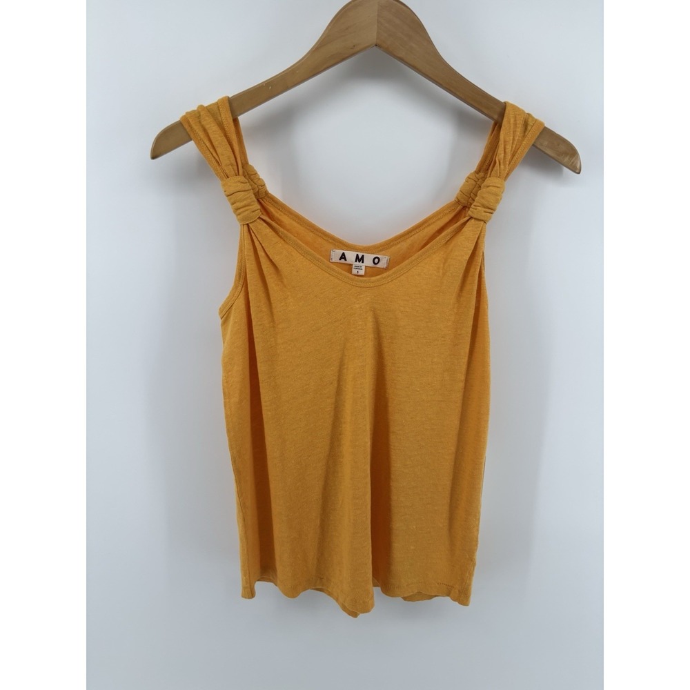 NWT Amo Enamored Tank Top Sz S Beachy Boho Festival Momcore Dainty MSRP $128